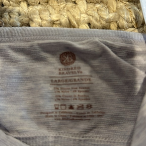 Sublime® Bamboo Hands-Free Pumping Lounge & Sleep Bra size large - Picture 2 of 2